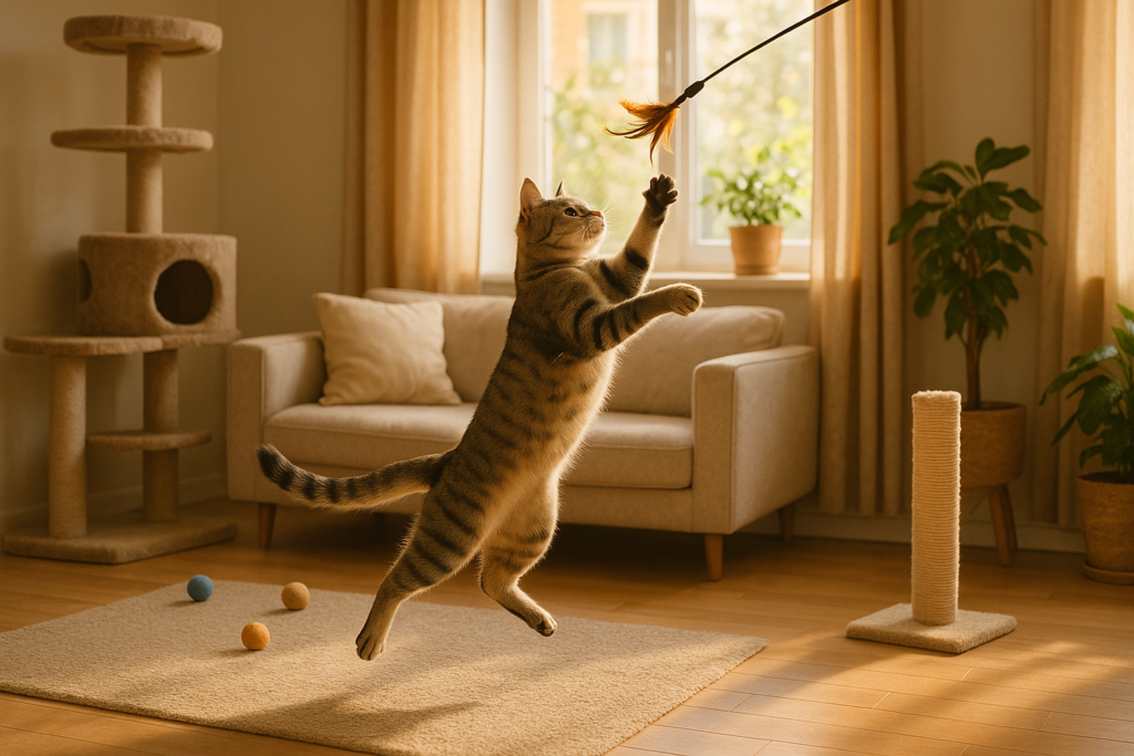 How to Exercise an Indoor Cat at Home How to Exercise an Indoor Cat at Home