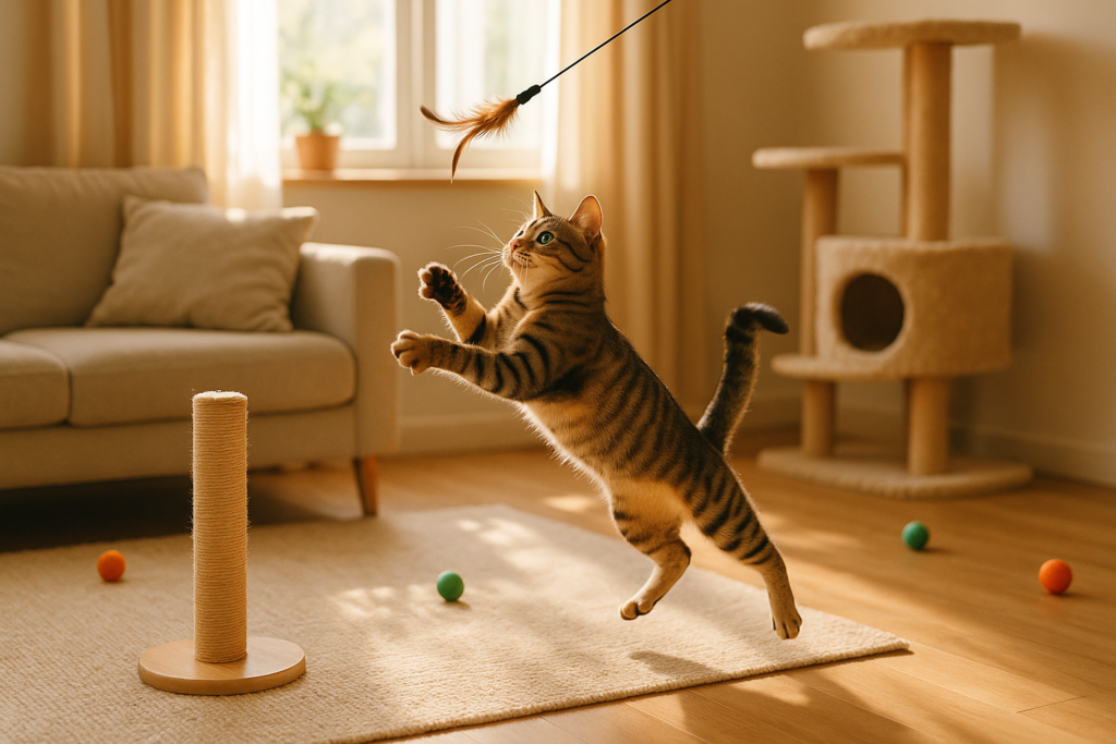 How to Exercise an Indoor Cat at Home How to Exercise an Indoor Cat at Home