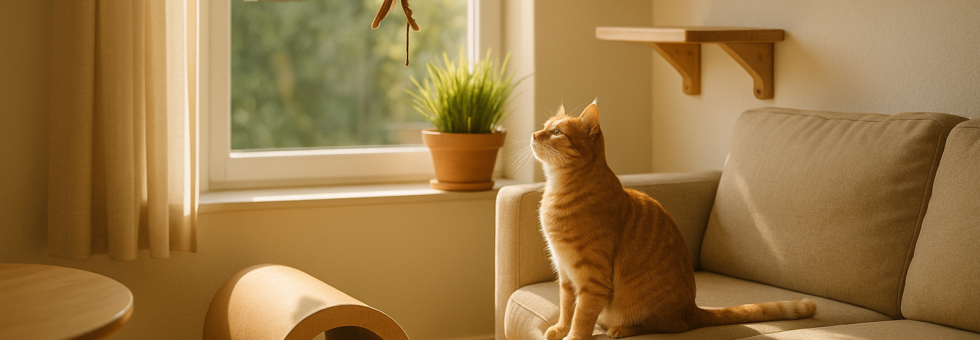 How to Stop Indoor Cat Boredom Naturally