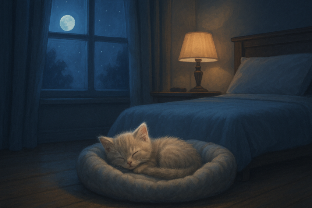 How to Train a Kitten to Sleep Through the Night How to Train a Kitten to Sleep Through the Night