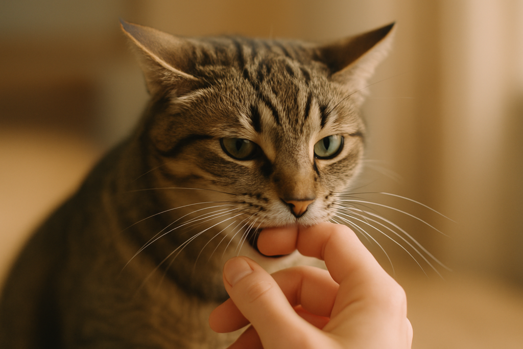 Why Does My Cat Bite Me Suddenly While Petting