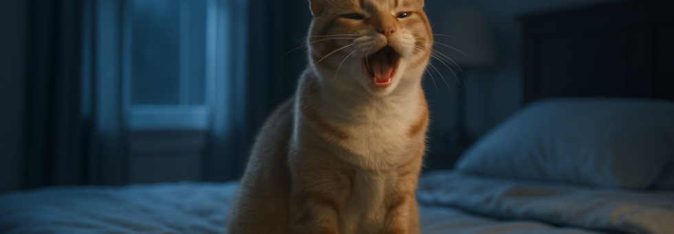 Why Does My Cat Meow Loudly at Night and How to Stop It Why Does My Cat Meow Loudly at Night and How to Stop It